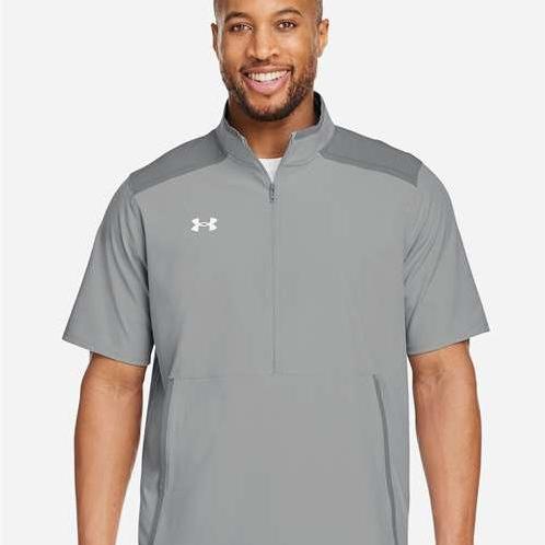 no-logo Under Armour Motivate 3.0 Short Sleeve Half-Zip-Under Armour-Thread Logic