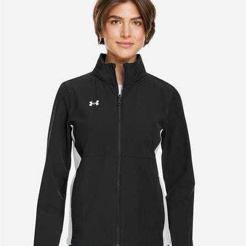 no-logo Under Armour Ladies Rival Stretch Jacket-Under Armour-Thread Logic