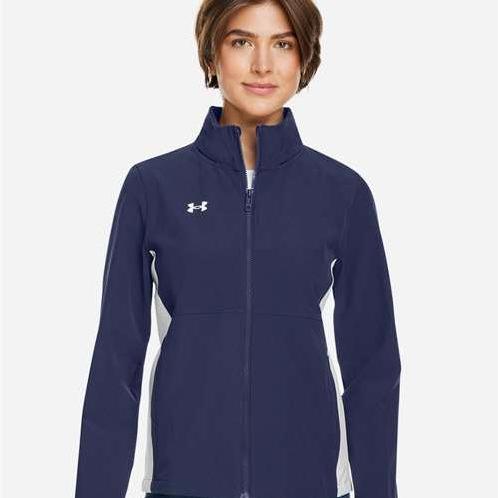 no-logo Under Armour Ladies Rival Stretch Jacket-Under Armour-Thread Logic