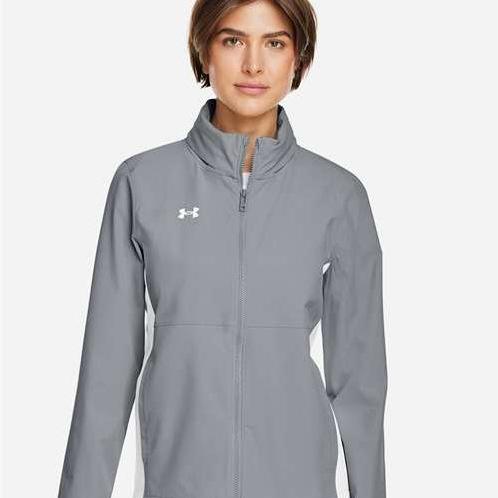 no-logo Under Armour Ladies Rival Stretch Jacket-Under Armour-Thread Logic