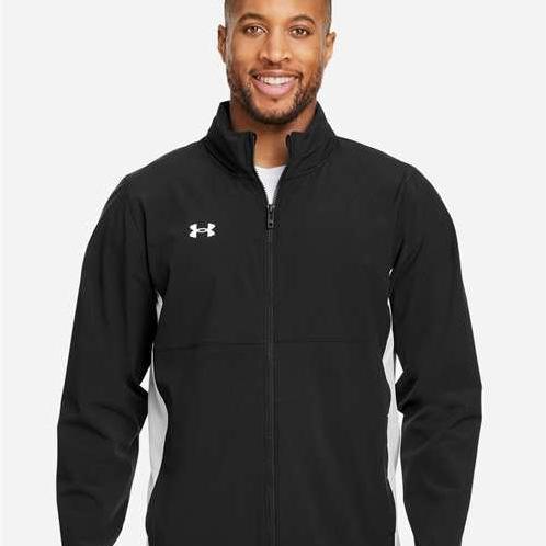 no-logo Under Armour Rival Stretch Jacket-Under Armour-Thread Logic