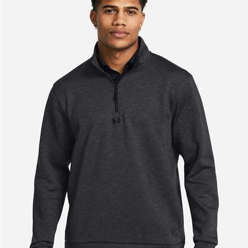no-logo Under Armour Drive Midlayer Quarter-Zip Pullover-Under Armour-Thread Logic