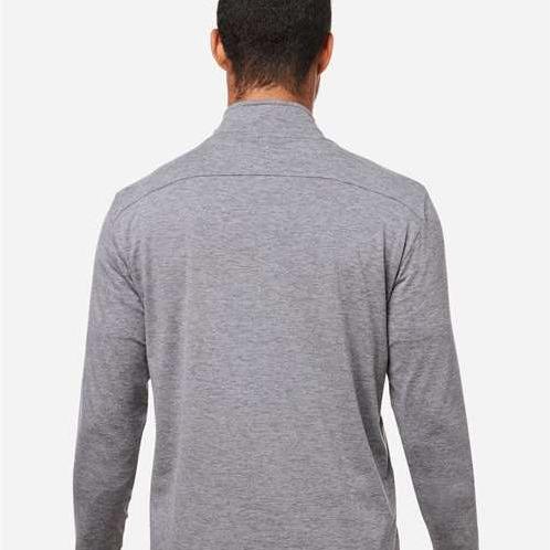 no-logo Glyder Fairway Marbled Jersey Quarter-Zip Pullover-Glyder-Thread Logic