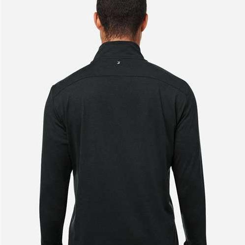 no-logo Glyder Fairway Marbled Jersey Quarter-Zip Pullover-Glyder-Thread Logic