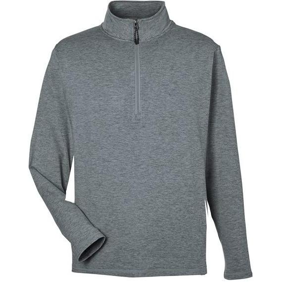 Glyder Fairway Marbled Jersey Quarter-Zip Pullover