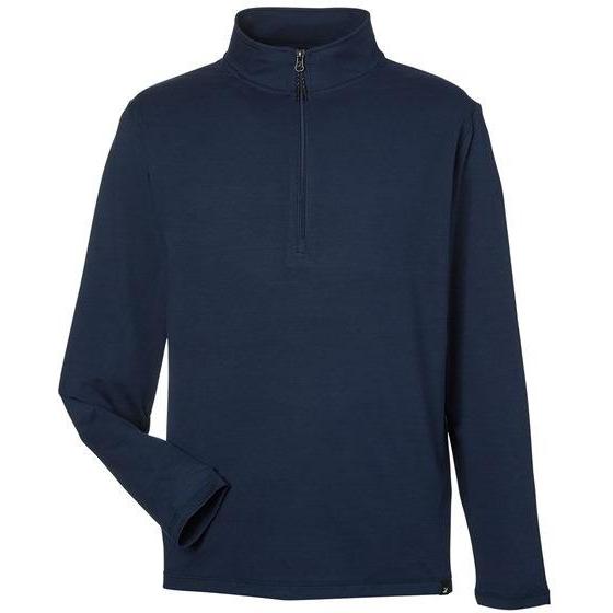 Glyder Fairway Marbled Jersey Quarter-Zip Pullover