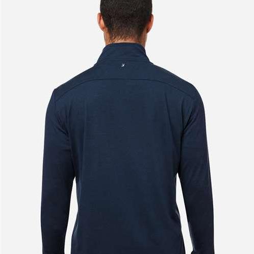 no-logo Glyder Fairway Marbled Jersey Quarter-Zip Pullover-Glyder-Thread Logic