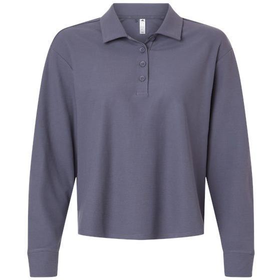 Adidas Women's Beyond Long Sleeve Loose Polo