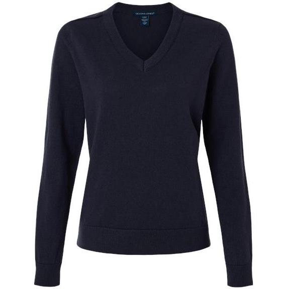 Devon & Jones Women's New Classics V-Neck Sweater