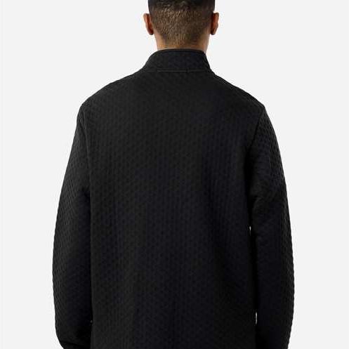 no-logo Devon & Jones Berkley Textured Full-Zip Jacket-Devon & Jones-Thread Logic