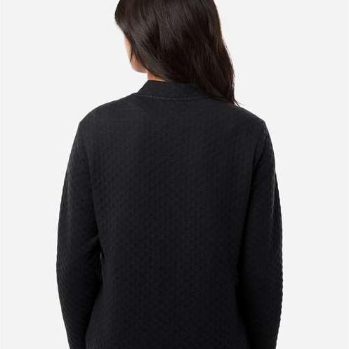 no-logo Devon & Jones Ladies Berkeley Textured Full-Zip Jacket-Devon & Jones-Thread Logic