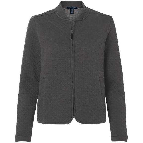 Devon & Jones Ladies Berkeley Textured Full-Zip Jacket