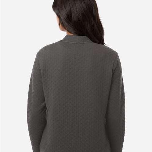no-logo Devon & Jones Ladies Berkeley Textured Full-Zip Jacket-Devon & Jones-Thread Logic