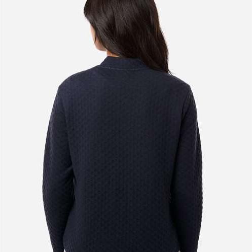 no-logo Devon & Jones Ladies Berkeley Textured Full-Zip Jacket-Devon & Jones-Thread Logic