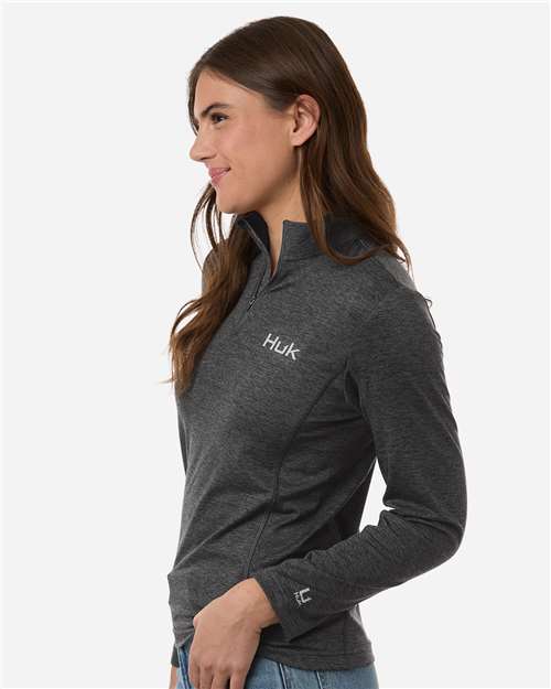 no-logo HUK WoColdfront+ Quarter-Zip Pullover-HUK-Thread Logic