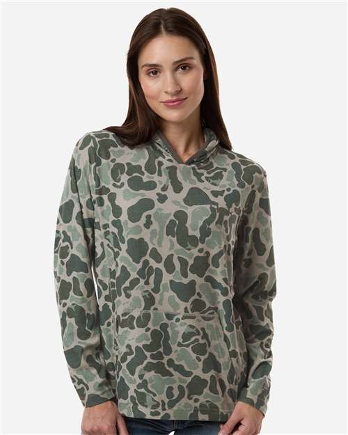 no-logo HUK WoColdfront+ KC Print Hooded Sweatshirt-HUK-Thread Logic