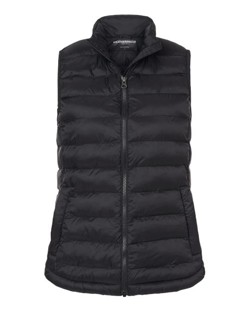 no-logo Weatherproof WoLightweight Poly-filled Packable Vest-Weatherproof-Black-S-Thread Logic
