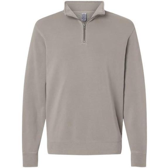 Independent Trading Co. Unisex Pigment-Dyed Quarter-Zip Pullover