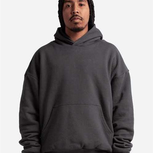 Shaka Wear Garment-Dyed Double Layer Reversible Hooded Sweatshirt