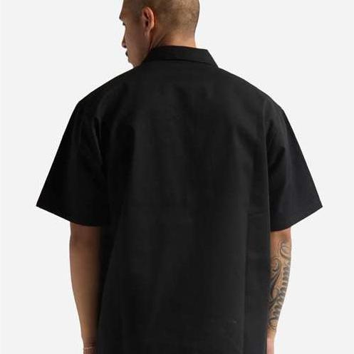 no-logo Shaka Wear Ladies rk Heavyweight Quarter-Zip Short Sleeve Shirt-Shaka Wear-Thread Logic