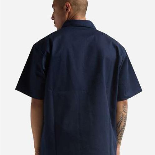 no-logo Shaka Wear Ladies rk Heavyweight Quarter-Zip Short Sleeve Shirt-Shaka Wear-Thread Logic