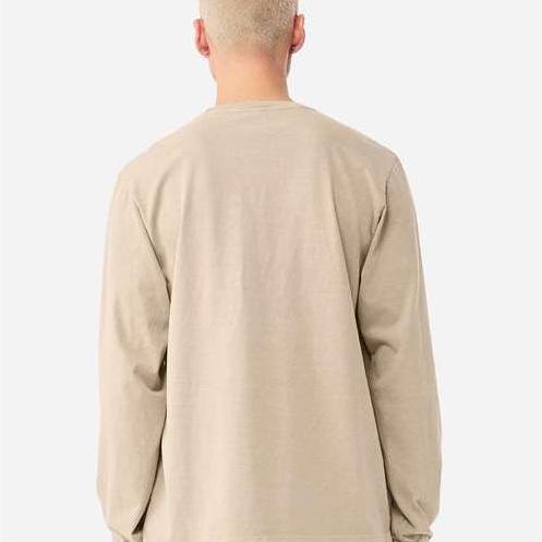 no-logo Bella+Canvas Unisex Heavyweight Garment-Dyed Long Sleeve Tee-Bella&Canvas-Thread Logic