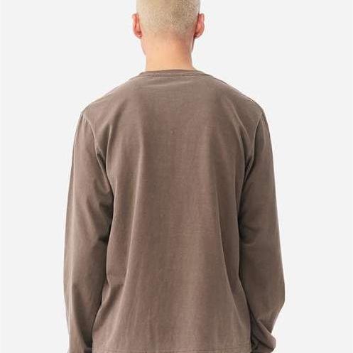 no-logo Bella+Canvas Unisex Heavyweight Garment-Dyed Long Sleeve Tee-Bella&Canvas-Thread Logic