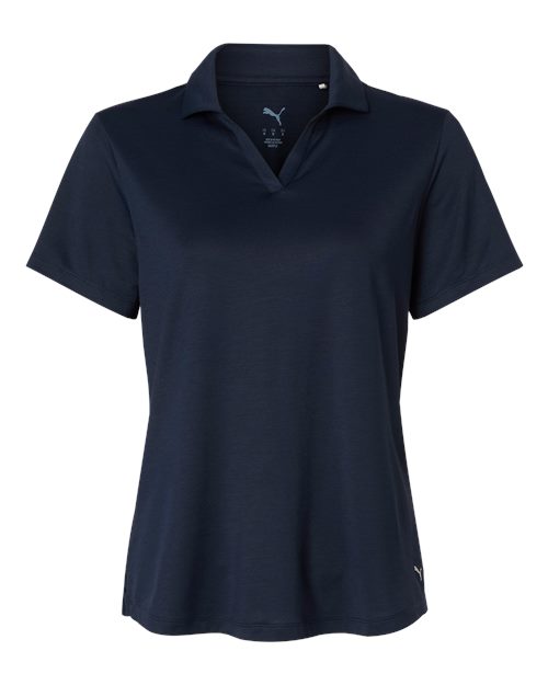 logo-left Puma Golf WoIcon Polo 2.0-Puma-Deep Navy-S-Thread Logic