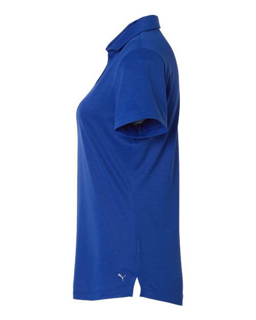 no-logo Puma Golf Womens Icon Heather Polo-Puma-Thread Logic