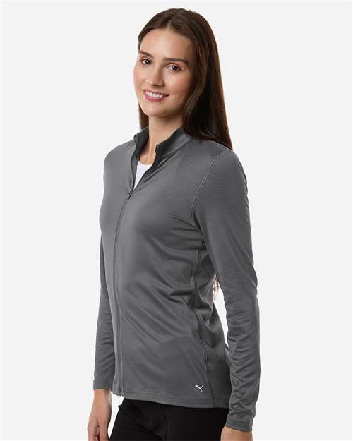 no-logo Puma Golf WoIcon 2.0 Full-Zip-Puma-Thread Logic