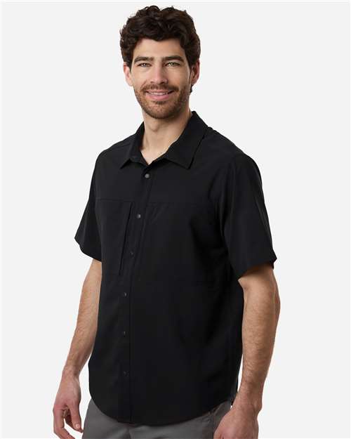 no-logo CORE365 UltraUVP Shoreline Short Sleeve Staff Shirt-CORE365-Thread Logic