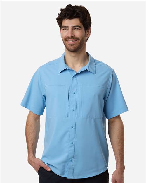 no-logo CORE365 UltraUVP Shoreline Short Sleeve Staff Shirt-CORE365-Thread Logic