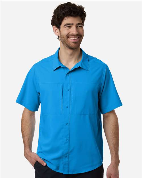 no-logo CORE365 UltraUVP Shoreline Short Sleeve Staff Shirt-CORE365-Thread Logic