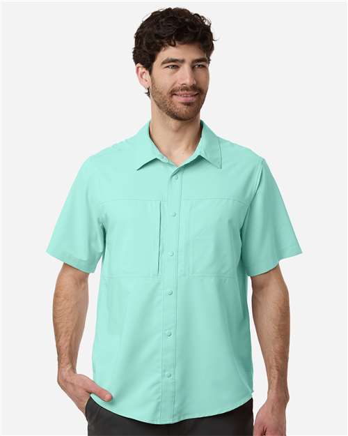 no-logo CORE365 UltraUVP Shoreline Short Sleeve Staff Shirt-CORE365-Thread Logic