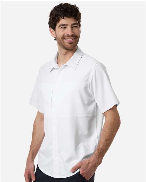 no-logo CORE365 UltraUVP Shoreline Short Sleeve Staff Shirt-CORE365-Thread Logic
