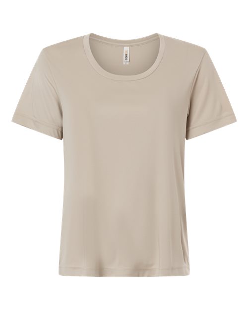 logo-left CORE365 WoCapital Performance T-Shirt-CORE365-Stone-XS-Thread Logic
