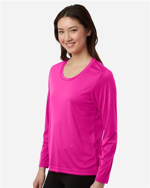 no-logo CORE365 WoCapital Performance Long Sleeve T-Shirt-CORE365-Thread Logic