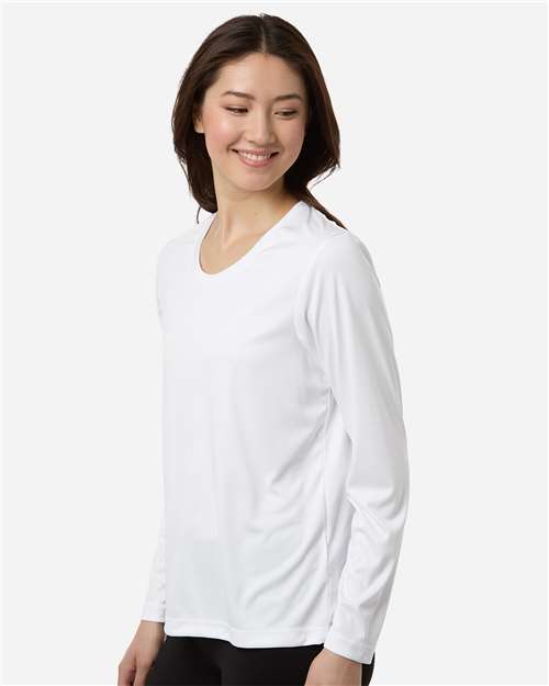 no-logo CORE365 WoCapital Performance Long Sleeve T-Shirt-CORE365-Thread Logic