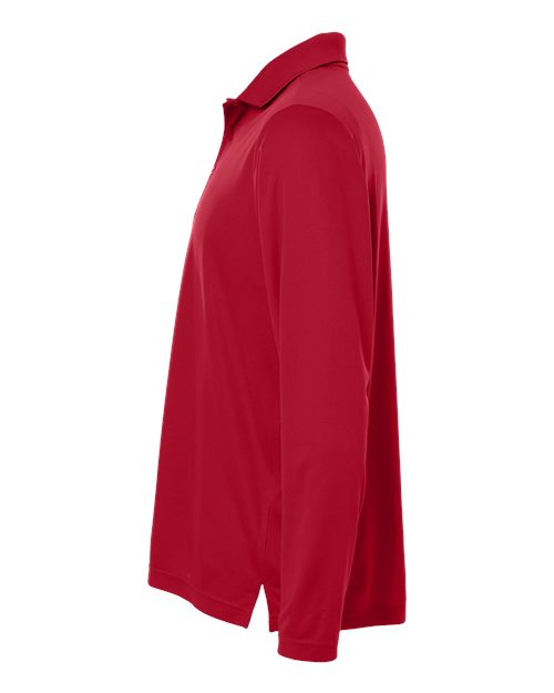 no-logo CORE365 Nova Performance Long Sleeve Pique Polo-CORE365-Thread Logic