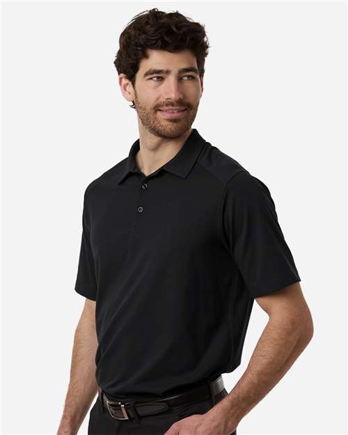 no-logo Devon & Jones Seaton Pebble Textured Polo-Devon&Jones-Thread Logic