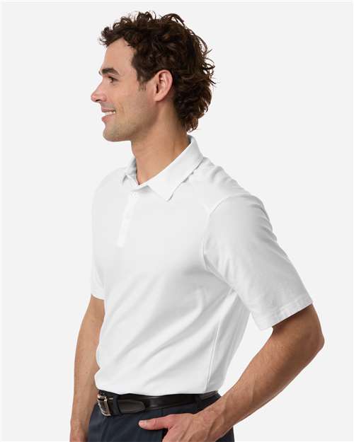 no-logo Devon & Jones Seaton Pebble Textured Polo-Devon&Jones-Thread Logic