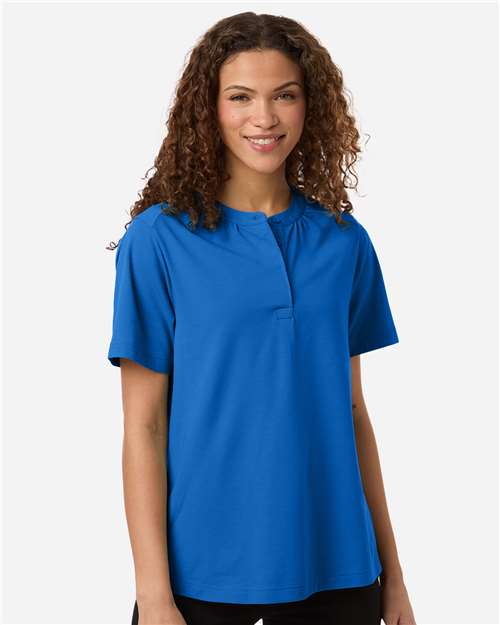 no-logo Devon & Jones WoSeaton Pebble Textured Polo-Devon&Jones-Thread Logic