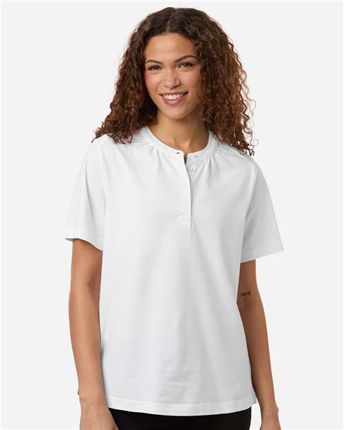 no-logo Devon & Jones WoSeaton Pebble Textured Polo-Devon&Jones-Thread Logic