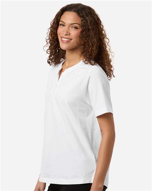 no-logo Devon & Jones WoSeaton Pebble Textured Polo-Devon&Jones-Thread Logic
