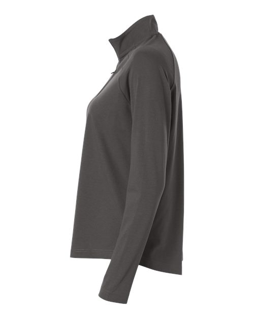 no-logo Devon & Jones WoSeaton Pebble Textured Quarter-Zip Pullover-Devon&Jones-Thread Logic