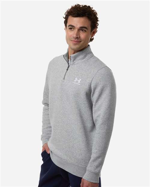 no-logo Under Armour Icon Fleece Quarter-Zip Pullover-Under Armour-Thread Logic