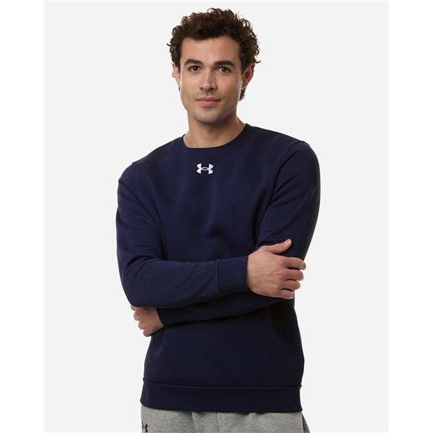 no-logo Under Armour Team Icon Fleece Crew-Under Armour-Thread Logic