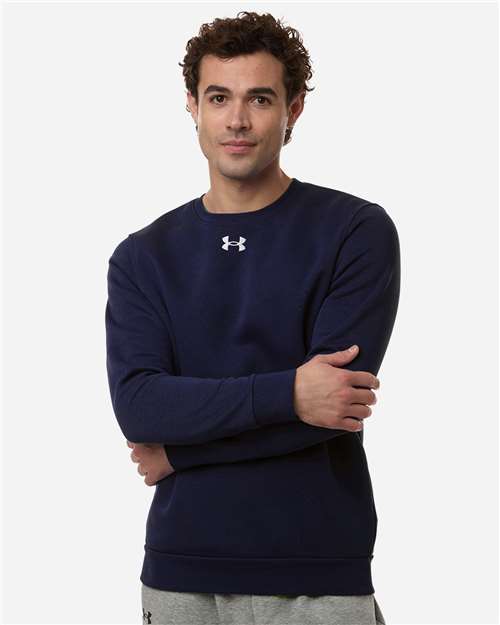no-logo Under Armour Team Icon Fleece Crew-Under Armour-Thread Logic