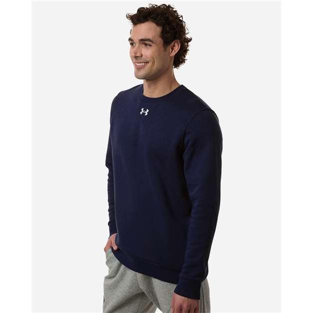 no-logo Under Armour Team Icon Fleece Crew-Under Armour-Thread Logic