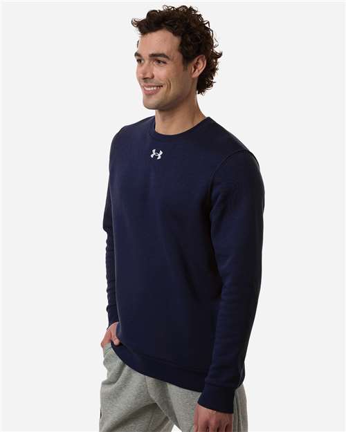 no-logo Under Armour Team Icon Fleece Crew-Under Armour-Thread Logic